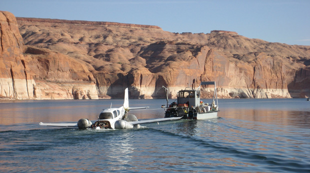 Commercial Diving Airplane Salvage